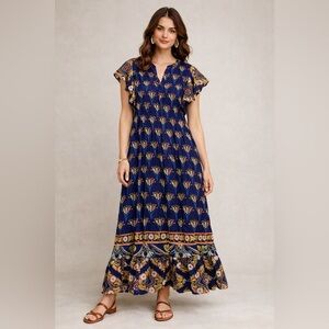 Anthropologie | Dresses | Anthropologie The Muse Basquewaist Midi Dress Sz  Xs Nwt | Poshmark